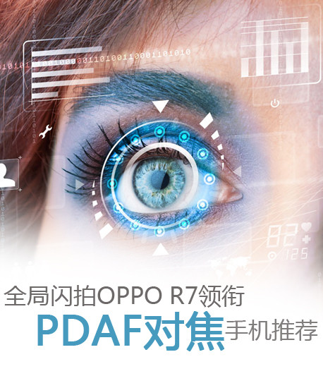 全局閃拍OPPO R7領銜 PDAF對焦手機推薦第2張圖