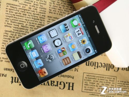 iPhone 4S 黑色 正面圖 