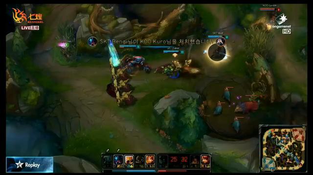 LOL韓國OGN聯(lián)賽SKT繼續(xù)13連勝 其他戰(zhàn)隊水平太低