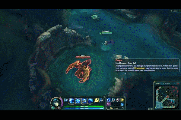 LOL美服新版驚現嚴重BUG：拉克絲大招無CD秒殺大龍！