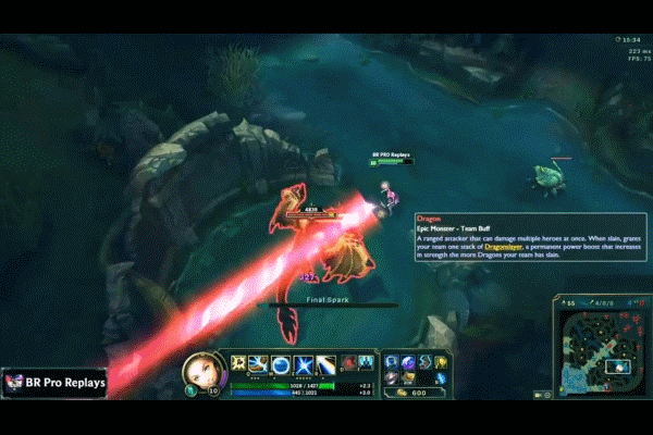 LOL美服新版驚現嚴重BUG：拉克絲大招無CD秒殺大龍！