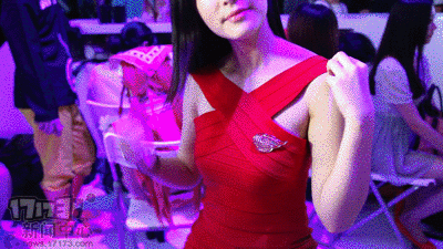 chinajoy2015 showgirl動圖gif 2015chinajoy女神 chinajoy美女動態圖