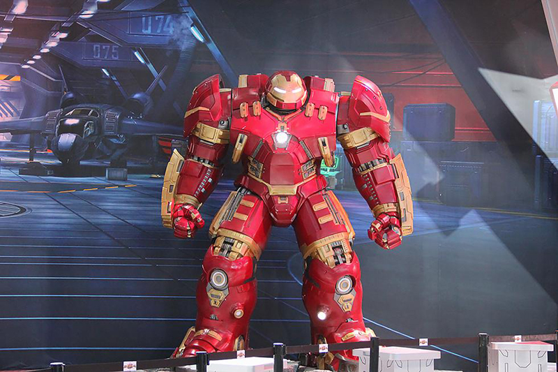 鋼鐵俠降臨CJ展館 游戲和妹子同樣精彩