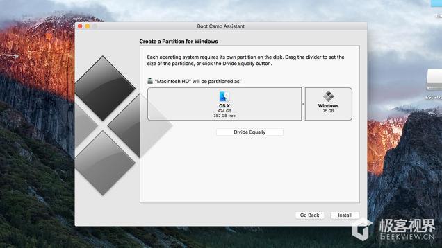 蘋果筆記本安裝WIN10 Mac安裝WIN10 win10系統安裝