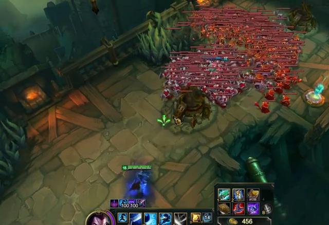 LOL超蛋疼實驗:當(dāng)亞索遇到500個小兵,你猜會怎樣?