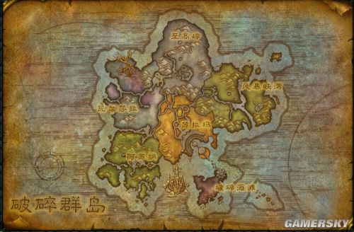 《魔獸世界：軍團(tuán)再臨》新區(qū)域破碎群島預(yù)覽 探索上古遺跡