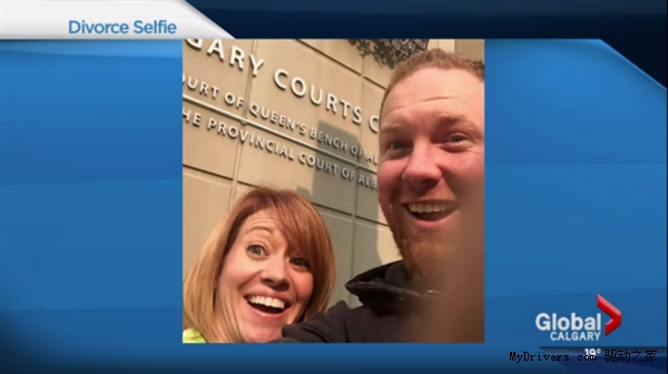 離婚快樂！一對夫婦曬離婚自拍成“網紅”