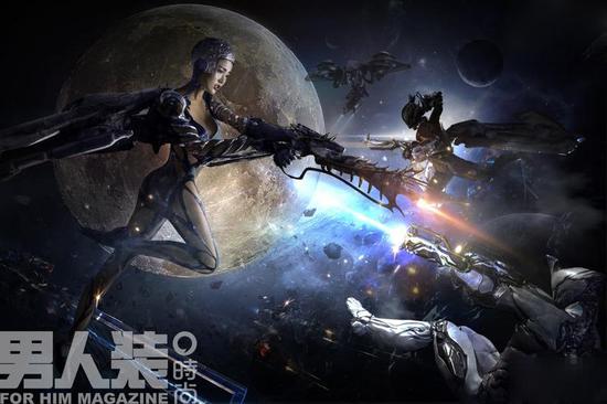 網游 網游寫真 男人裝封面 男人裝 張璇寫真