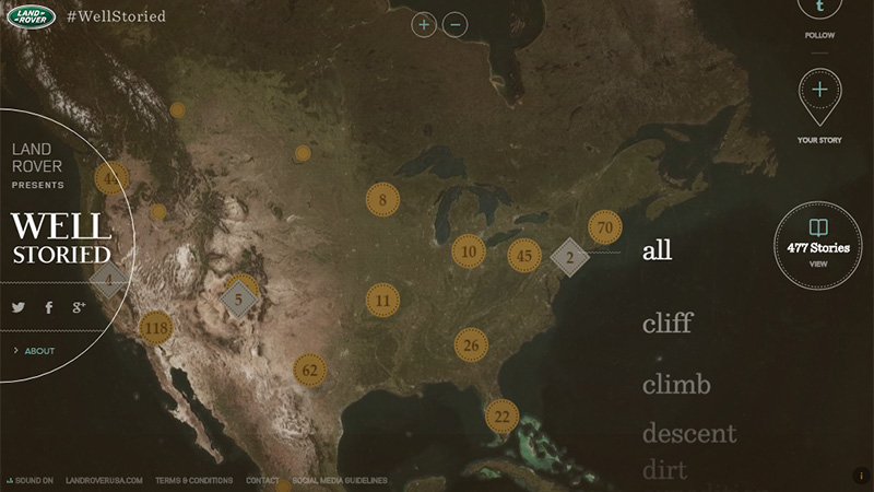 獨辟蹊徑!20個精巧走心的單頁滾動網頁設計案例