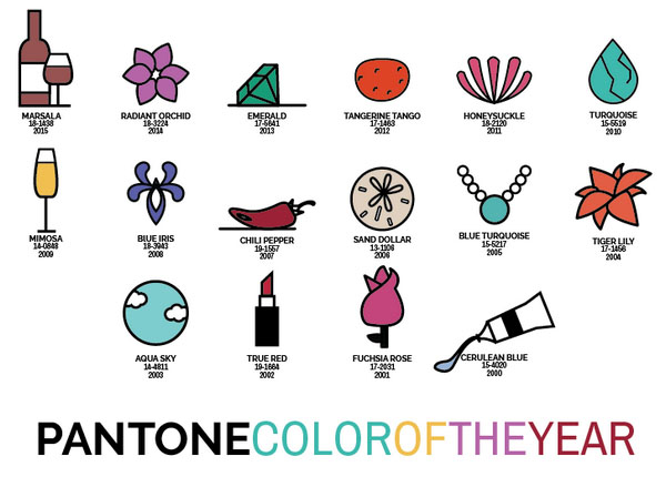 不一樣的極簡風!細膩有趣的三色極簡圖標設計案例