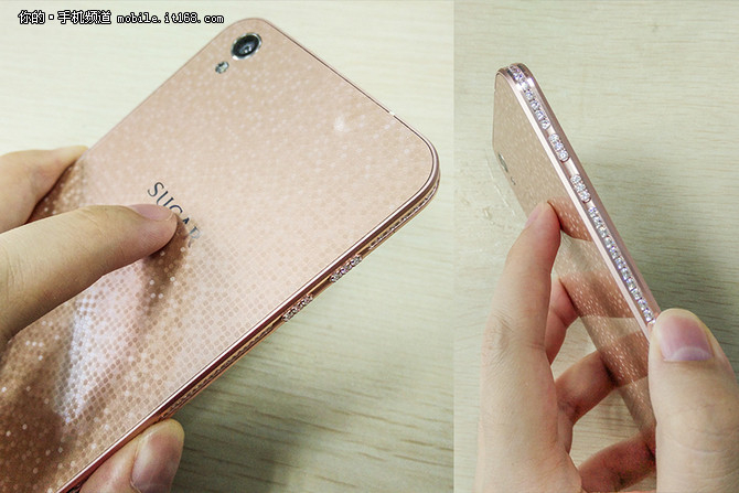 122顆寶石裝飾 法國SUGAR 2C手機售2799