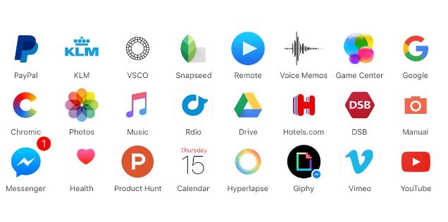 致APP圖標設計師:不要再隨便采用白色背景了