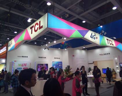 領(lǐng)跑4G+，TCL通訊攜VoLTE終端出席移動大會 