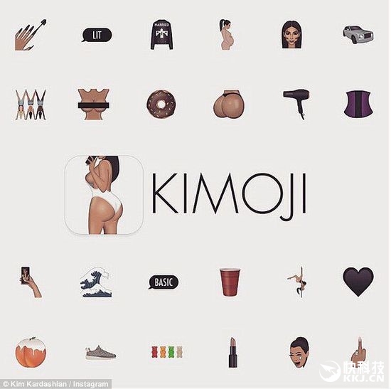 卡戴珊推了個巨臀表情:引爆蘋果App商店