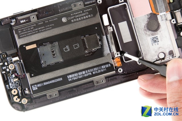 精密的“鷹眼” 華碩ZenFone Zoom拆解圖賞