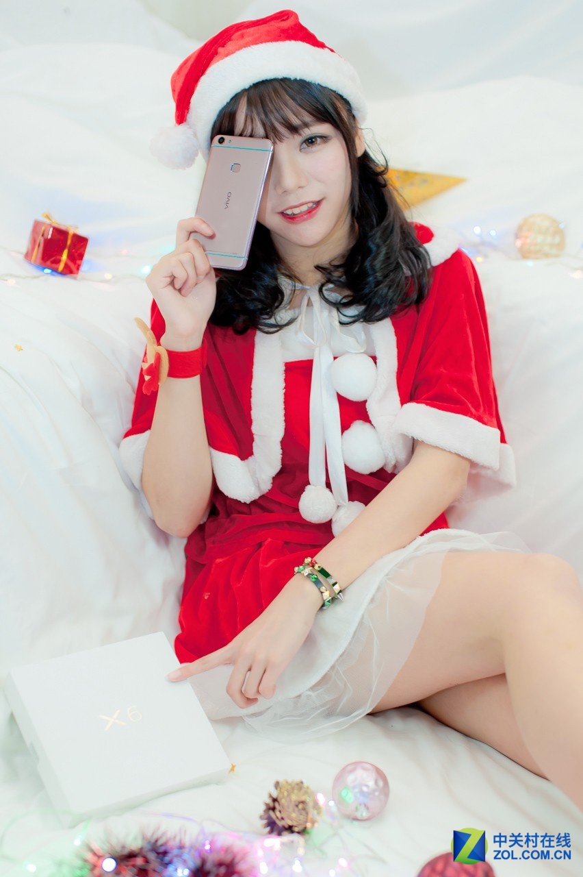 萌妹紙攜vivo X6&X6Plus陪你過圣誕