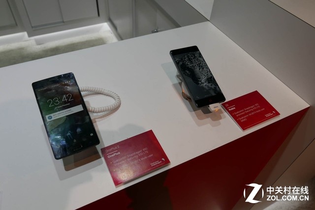 最被大家熟悉的手機部分，展示的是各家使用Snapdraon芯片手機廠商的產品。放眼過去一看，中國品牌占了多數，還是很讓人興奮的。