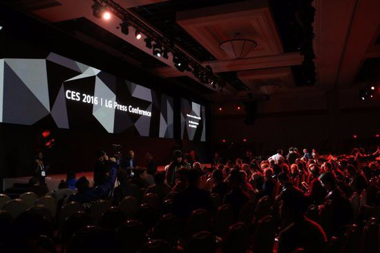 LG新品曝光 50大圖領略CES發布會現場