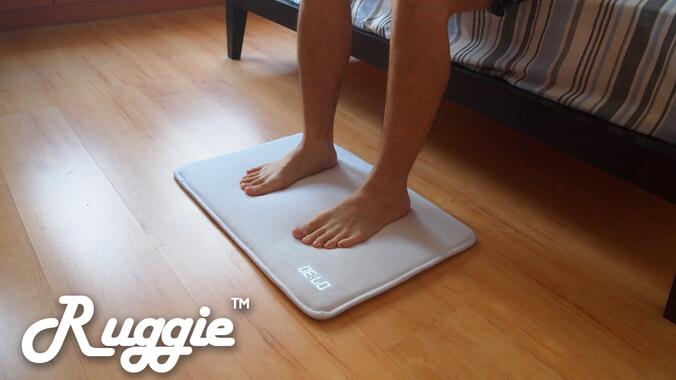 起床神器：地毯鬧鐘 踩上去才停止