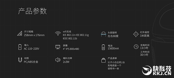 1880元!公子小白機器人發布:聲音識別國內最強