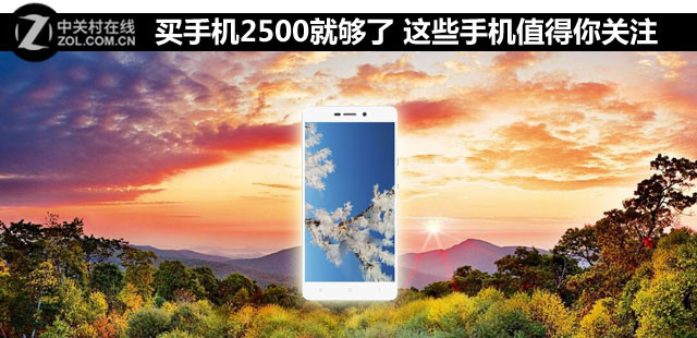 買手機2500就夠了 這些手機值得你關注 