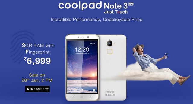 3GB內(nèi)存+指紋識別 酷派新機印度售價680元