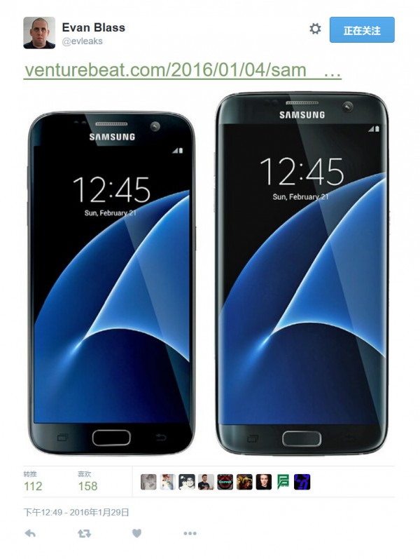 新功能讓屏幕更省電 <a href=/tags/46-0.html target=_blank class=infotextkey>三星</a>S7渲染圖曝光 