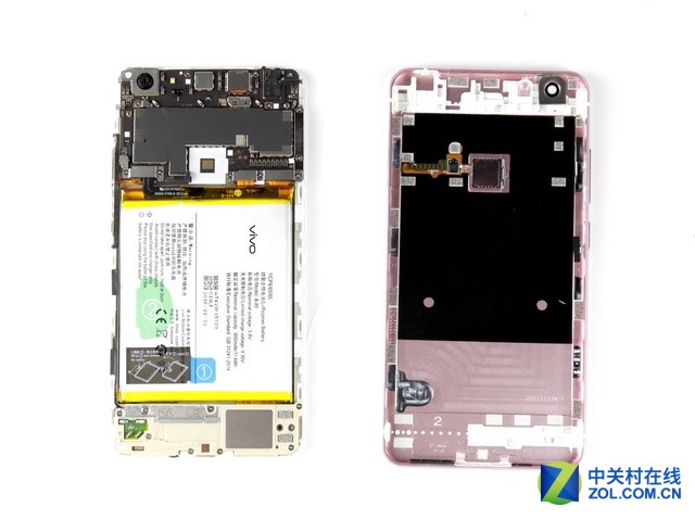 防水防塵性能優異 vivoX6plus拆解圖賞