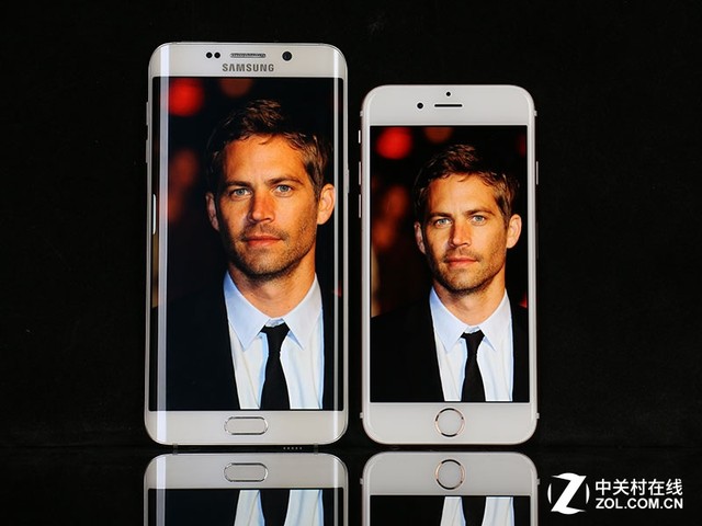 誰更養眼?看三星S6 edge+屏幕PK蘋果6s 