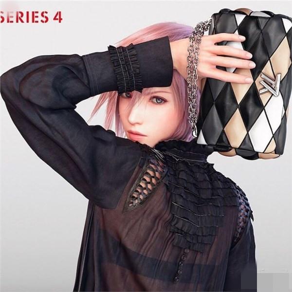 跨界玩時(shí)尚 最終幻想13雷霆姐代言LV