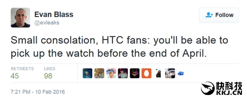 HTC發(fā)力！One智能手表4月底前推出 或亮相MWC