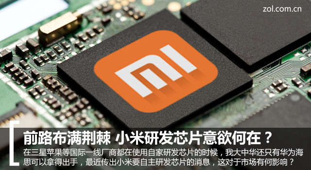 前路布滿荊棘 小米研發(fā)芯片意欲何在?