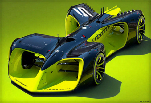 無人駕駛賽車亮相 賽車手都去當拉拉隊？