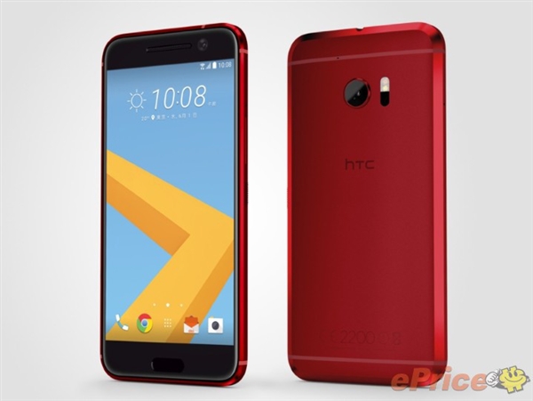 這會是"中國紅"嗎 紅色HTC 10多角度曝光 