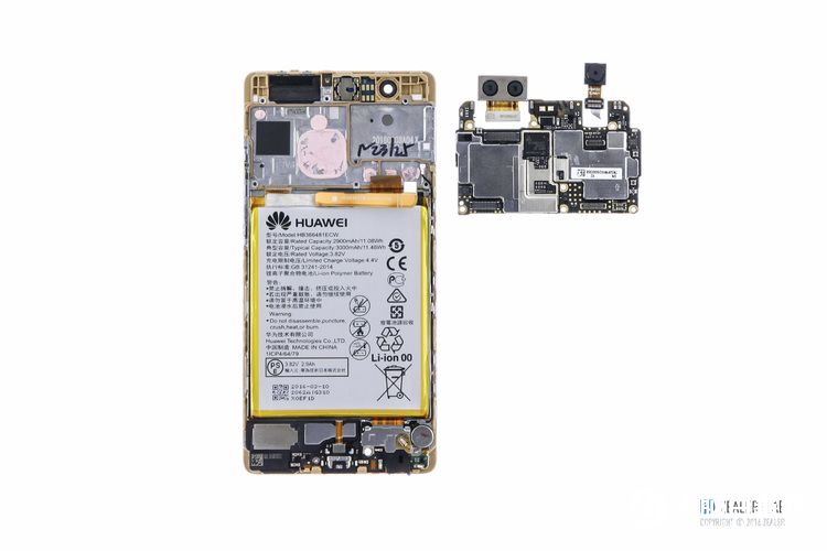 華為P9質量如何?華為P9拆機圖解評測