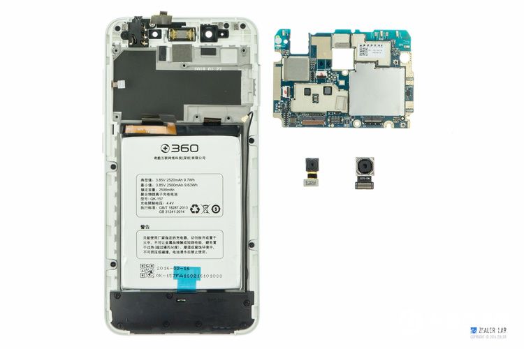 360手機(jī)F4做工如何？360手機(jī)F4拆機(jī)圖解評(píng)測(cè)