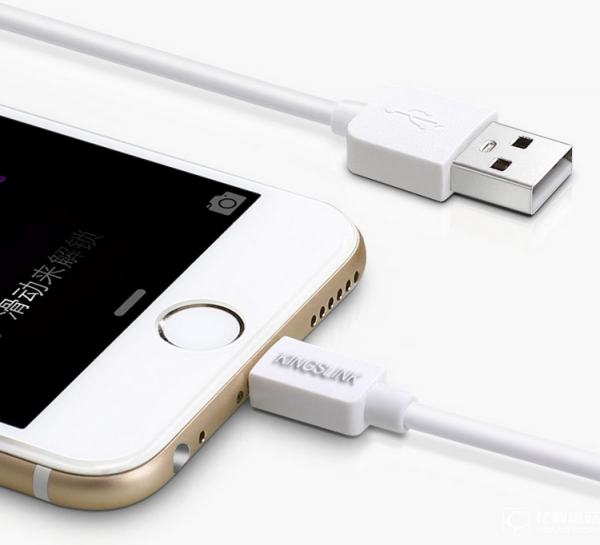 KINGSl<em></em>ink蘋果iPhone6/6s數據線:快速充電高速傳輸