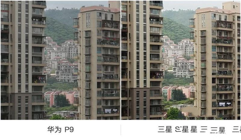華為P9/三星 S7 edge拍照對比評測