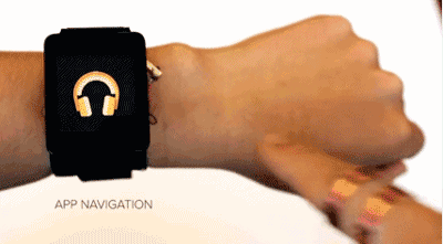 SkinTrack能讓你的手臂變成智能手表觸摸屏