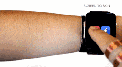 SkinTrack能讓你的手臂變成智能手表觸摸屏