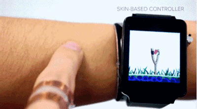 SkinTrack能讓你的手臂變成智能手表觸摸屏