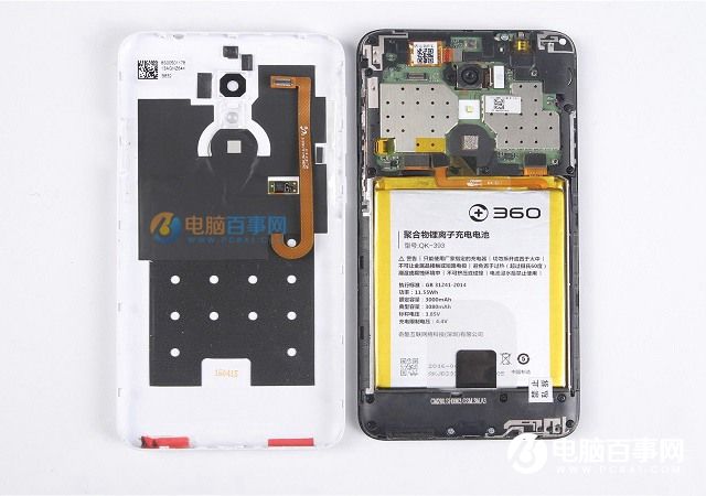 360手機N4做工如何？360手機N4拆機圖解評測