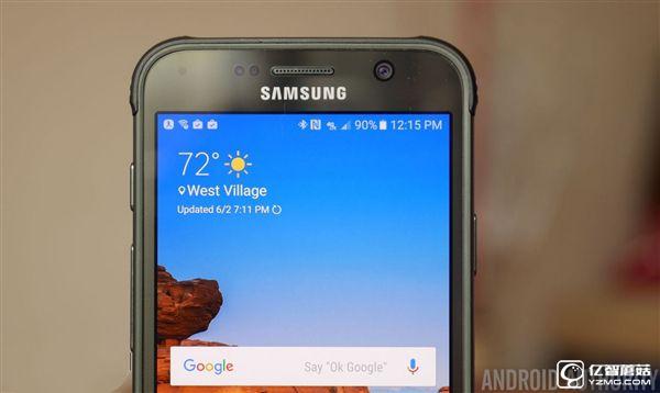 三星S7 Active上手實拍：軍規(guī)三防、貴了600元