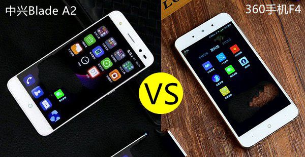 360手機F4和中興Blade A2哪個好？中興Blade A2與360手機F4區別對比