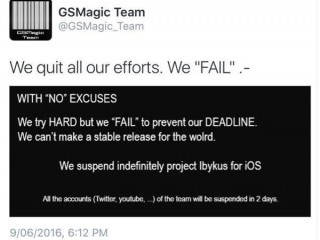 iOS9.3.X完美越獄無望   希臘越獄團隊正式宣布放棄