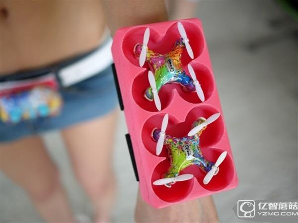 性感爆乳中國女極客SexyCyborg曬新發明:可穿戴無人機