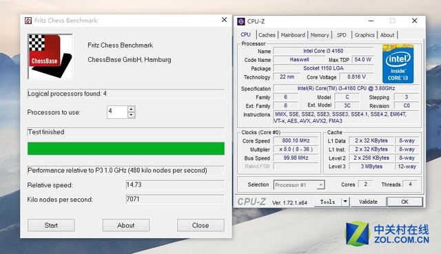 I/A主流核顯對比測試