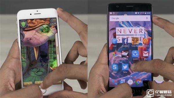 一加3對(duì)比iPhone 6S速度測(cè)試:遺憾落敗