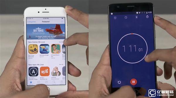 一加3對(duì)比iPhone 6S速度測(cè)試:遺憾落敗