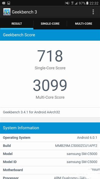 2199元真誠中國特供!三星Galaxy C5深度評測